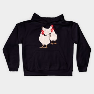 Chicken Illustration Kids Hoodie